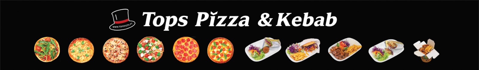 Tops Pizza & Kebab Banner